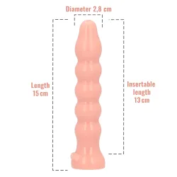 Dildo Anale graduato Felice 15 cm