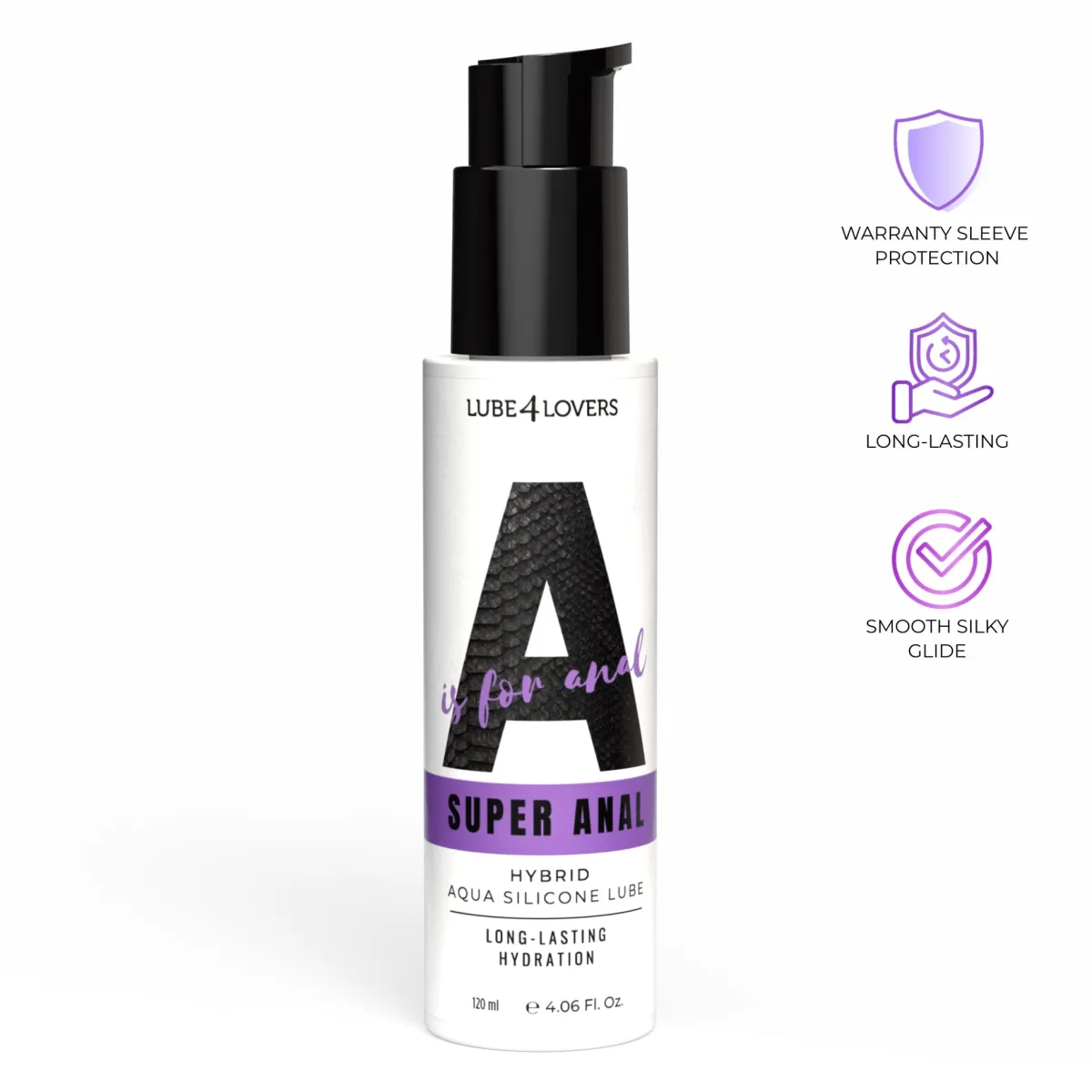 Lubrificante ibrido Super Anal 120 ml