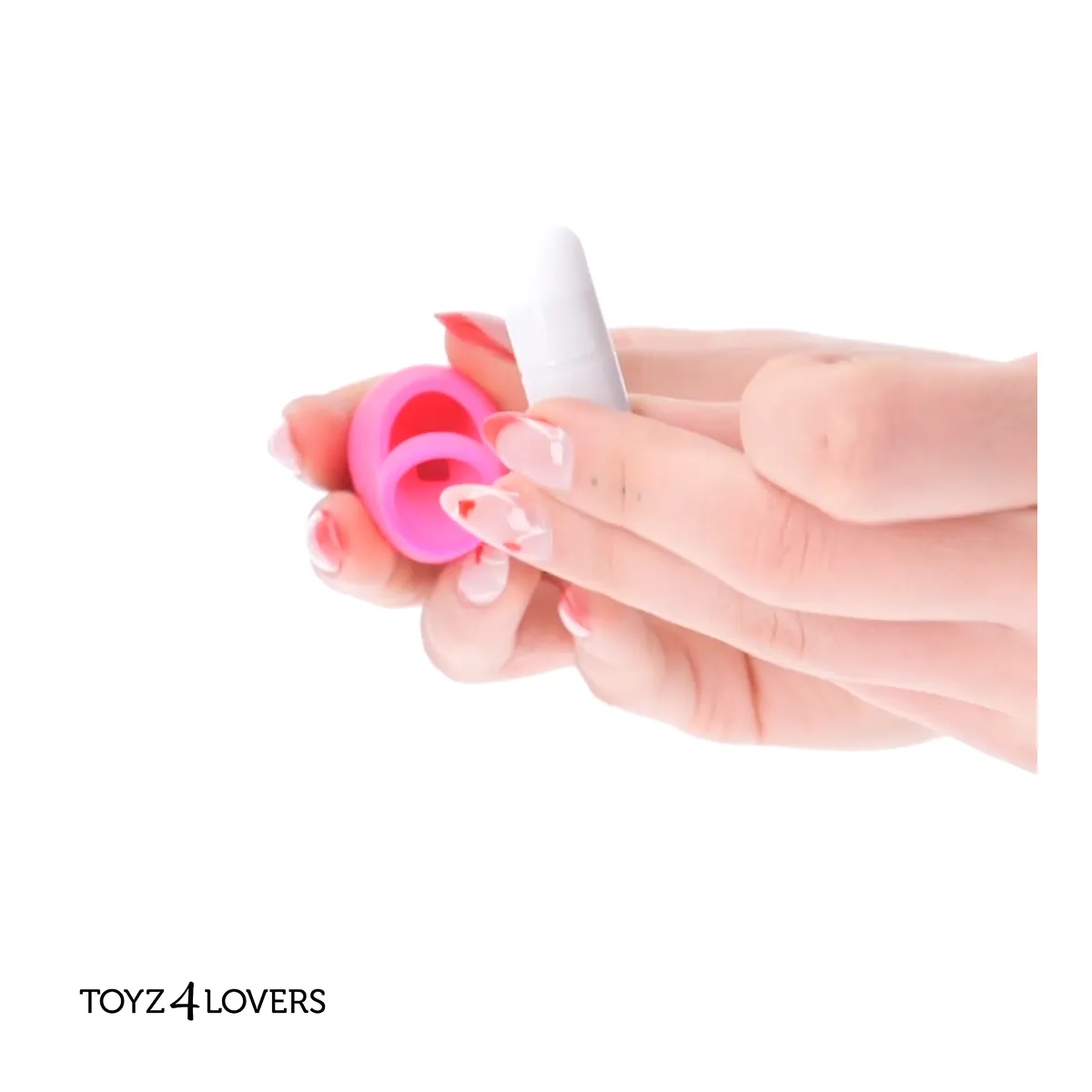 Mini Vibratore da dito Elys fucsia 9,6 cm