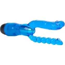 Vibratore doppio vaginale e anale 12,5 cm