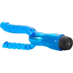 Vibratore doppio vaginale e anale 12,5 cm
