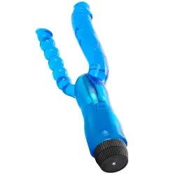 Vibratore doppio vaginale e anale 12,5 cm