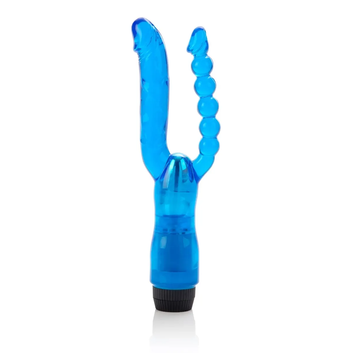 Vibratore doppio vaginale e anale 12,5 cm