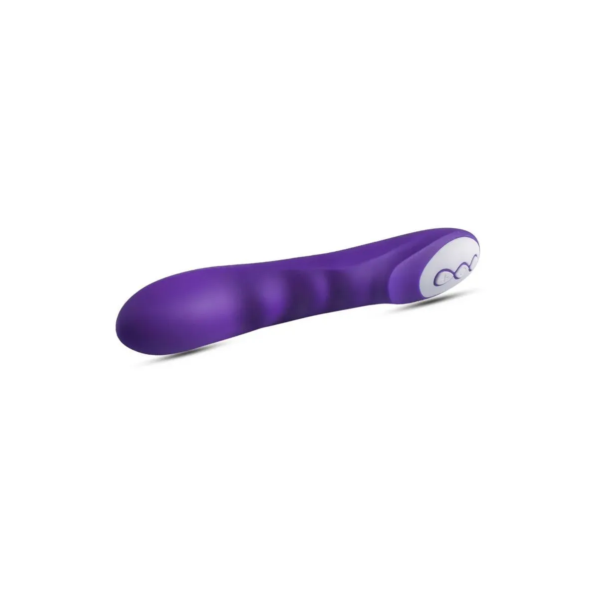 Vibratore per punto G in silicone viola 21 cm