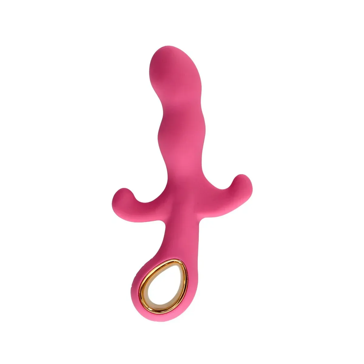 Vibratore vaginale tripla stimolazione 19 cm