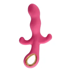 Vibratore vaginale tripla stimolazione 19 cm