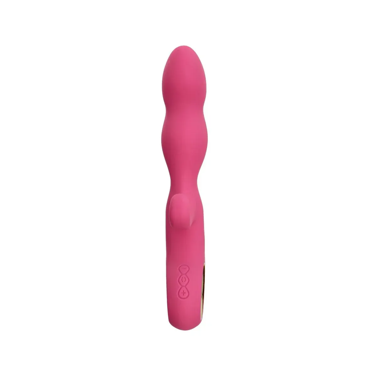 Vibratore vaginale tripla stimolazione 19 cm