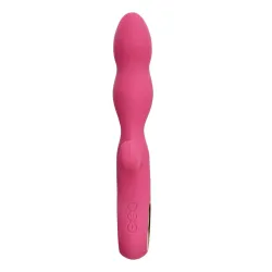 Vibratore vaginale tripla stimolazione 19 cm
