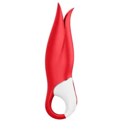 Vibratore vaginale Flower Power rosso 18,9 cm