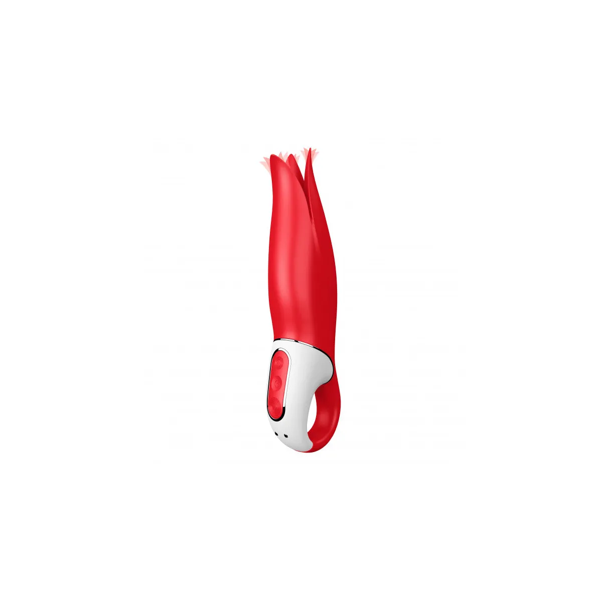 Vibratore vaginale Flower Power rosso 18,9 cm