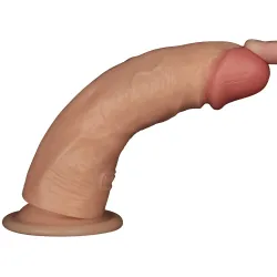 Vibratore dildo Realistico Powerbasics 18 cm