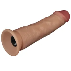 Vibratore dildo Realistico Powerbasics 18 cm