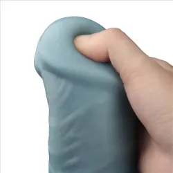 Vibratore Realistico skin a spinta 27,5 cm