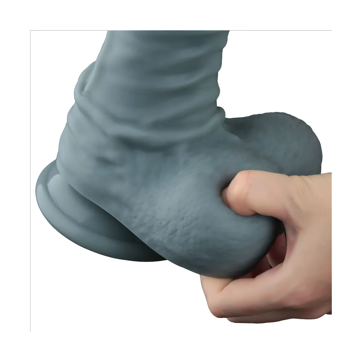 Vibratore Realistico skin a spinta 27,5 cm