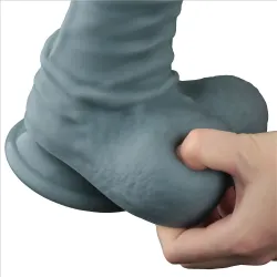 Vibratore Realistico skin a spinta 27,5 cm