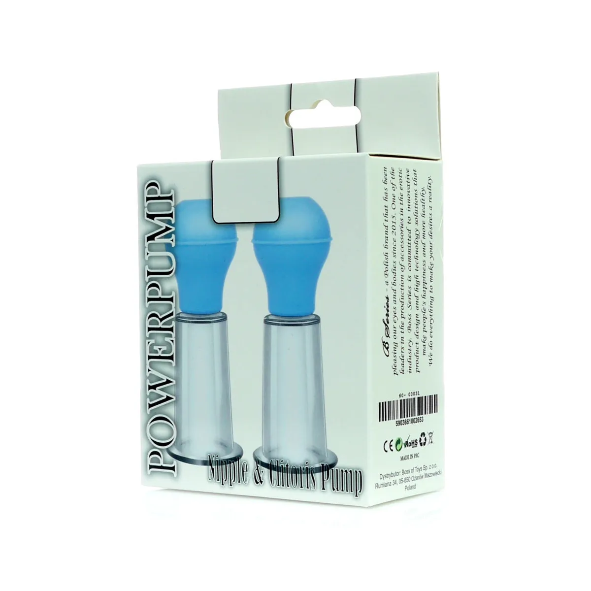 Pompette succhia capezzoli e clitoride 2 pz