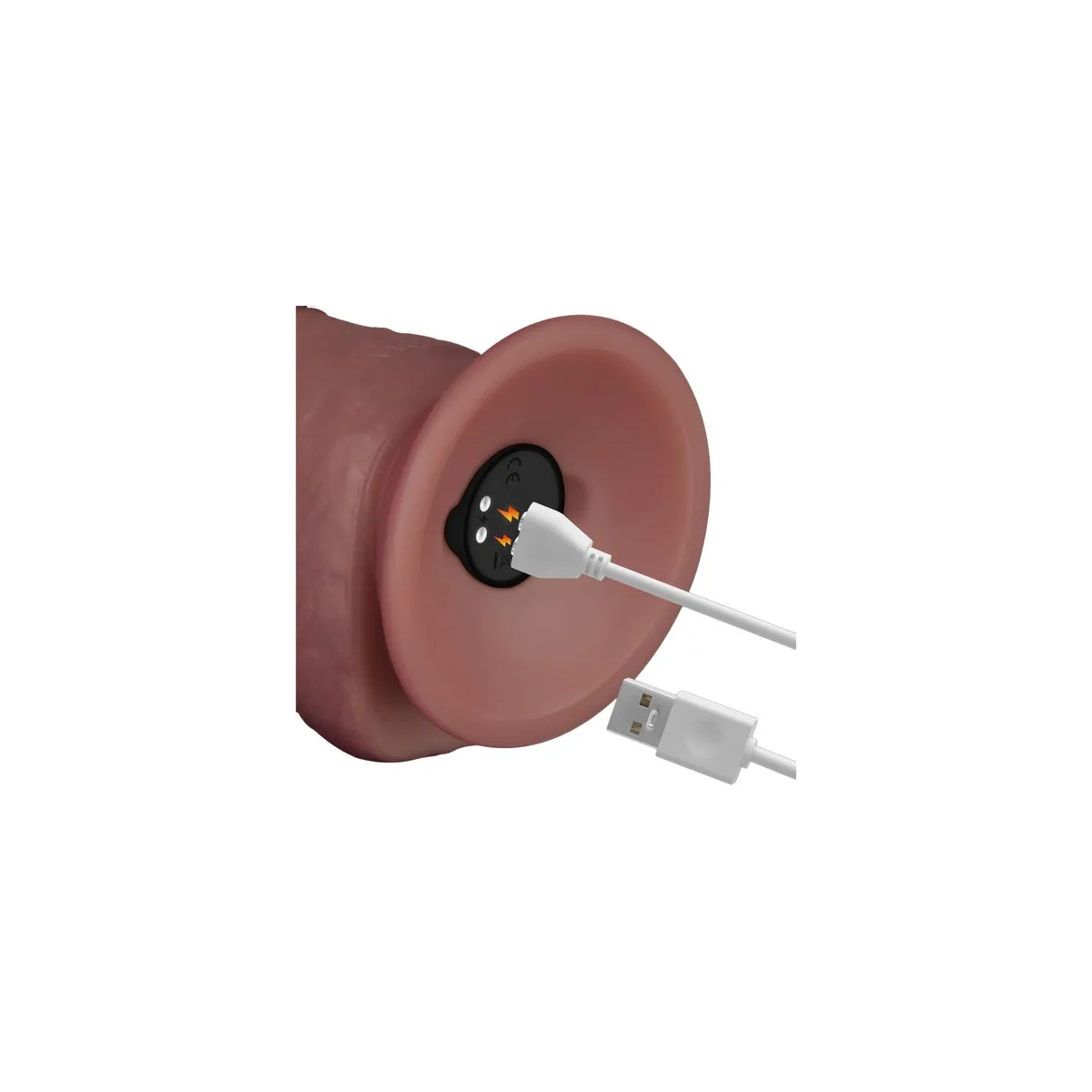 Vibratore Realistico dual density 21,5 cm