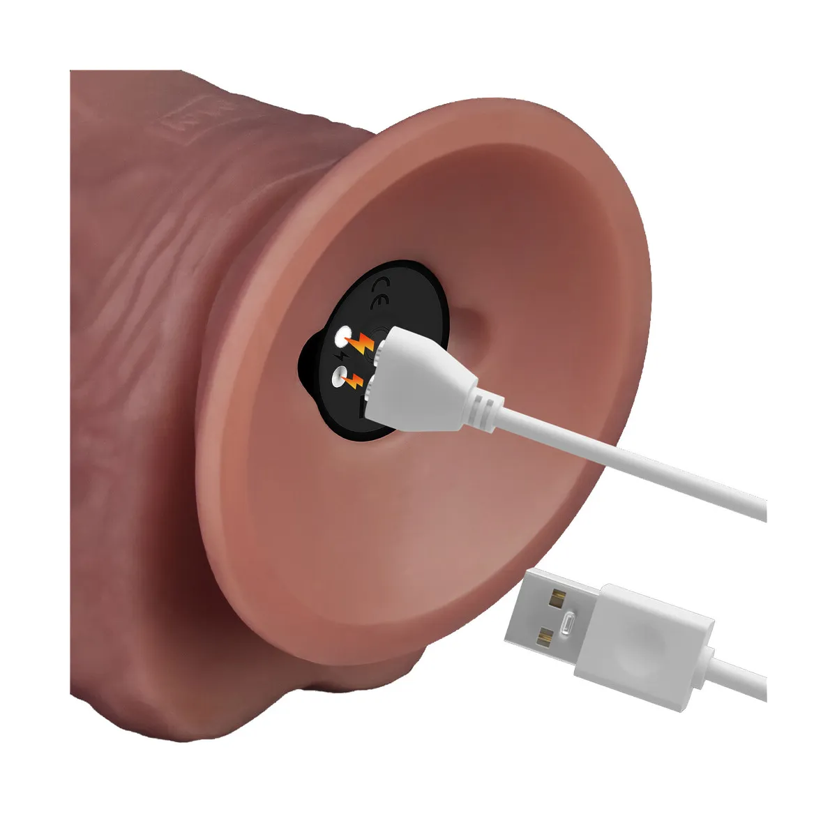 Vibratore Realistico XL dual density 23 cm