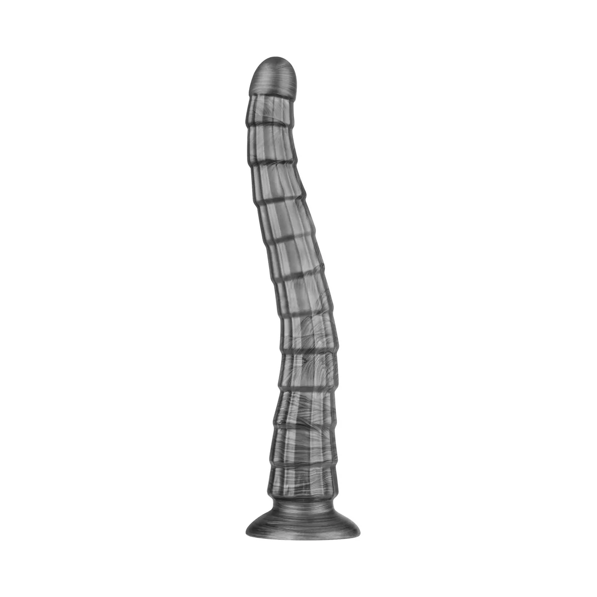Vibratore dildo XXL Snake con rilievi 36,8 cm