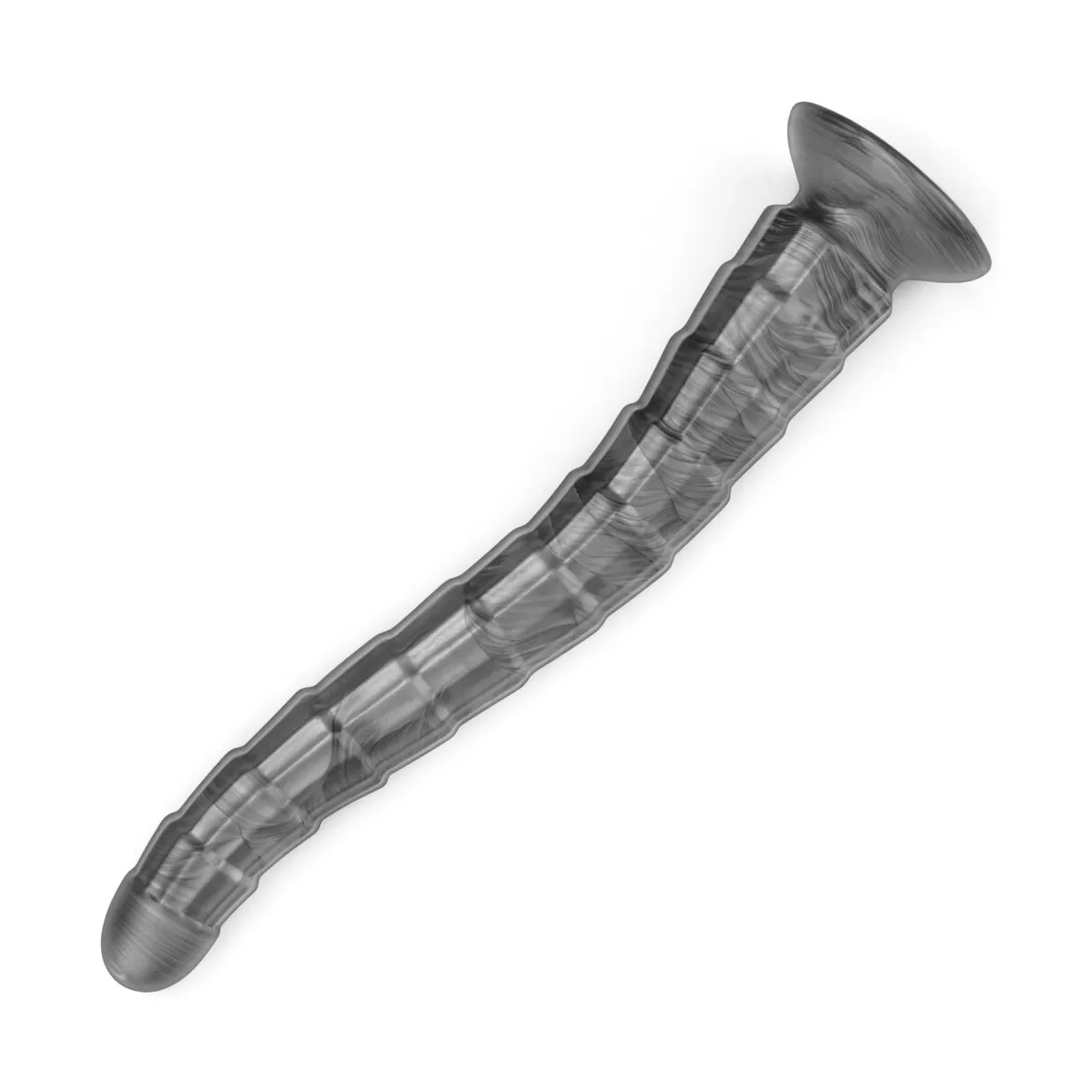 Vibratore dildo XXL Snake con rilievi 36,8 cm