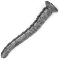 Vibratore dildo XXL Snake con rilievi 36,8 cm