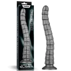Vibratore dildo XXL Snake con rilievi 36,8 cm