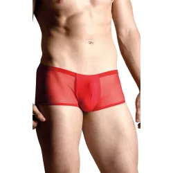 Boxer sexy uomo aperture dietro rosso