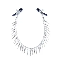 Pinze per Capezzoli con catena e spuntoni