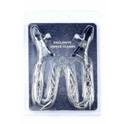 Pinze per Capezzoli con catena e spuntoni