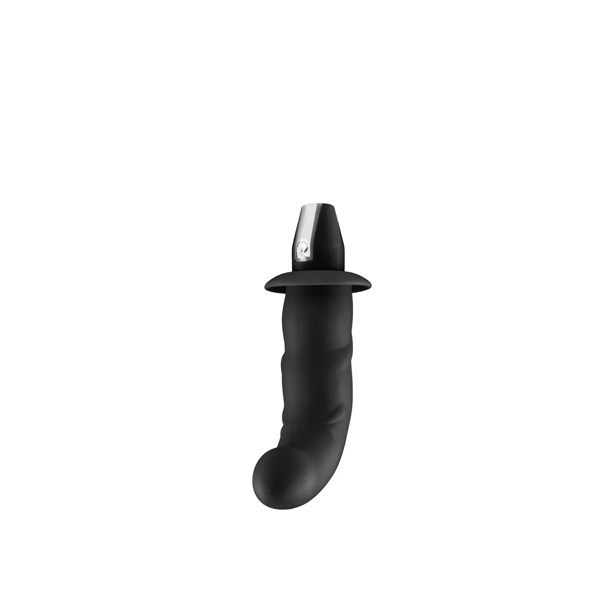 Vibratore per prostata punto P nero 13 cm