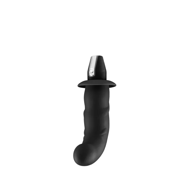 Vibratore per prostata punto P nero 13 cm
