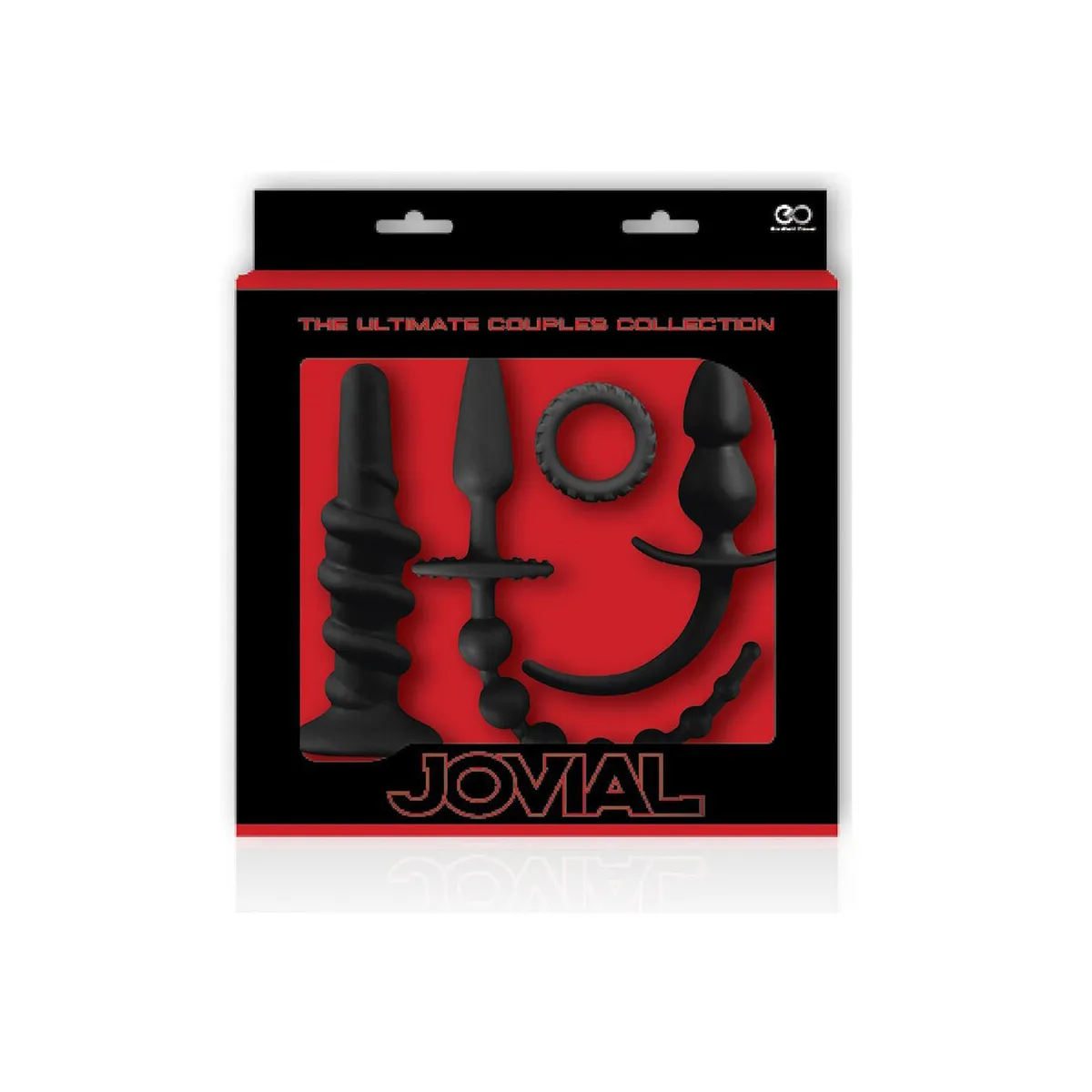 Kit 4 sextoys 3 anali + 1 anello pene