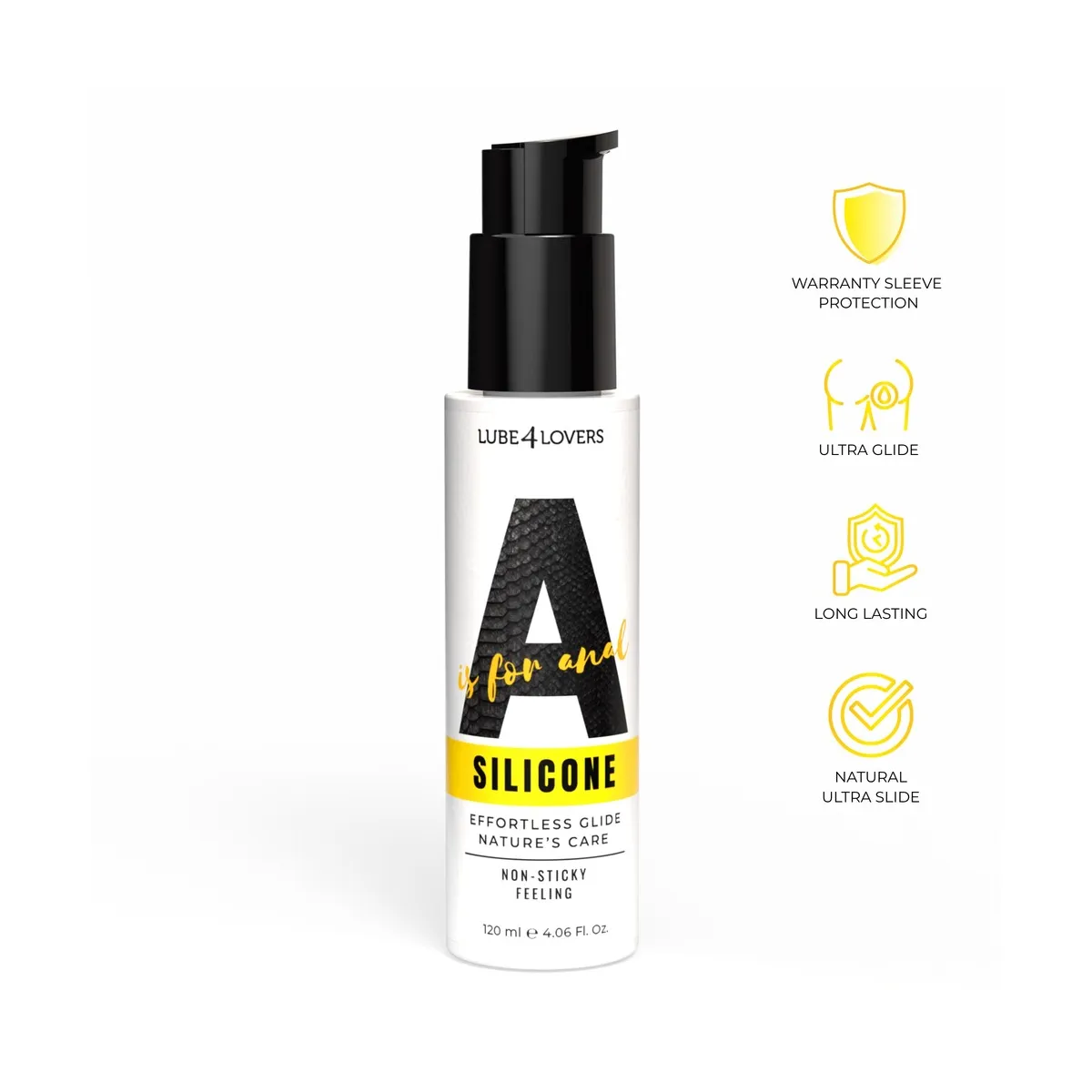 Lubrificante anale al silicone 120 ml