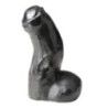 Fallo realistico nero all black con ventosa