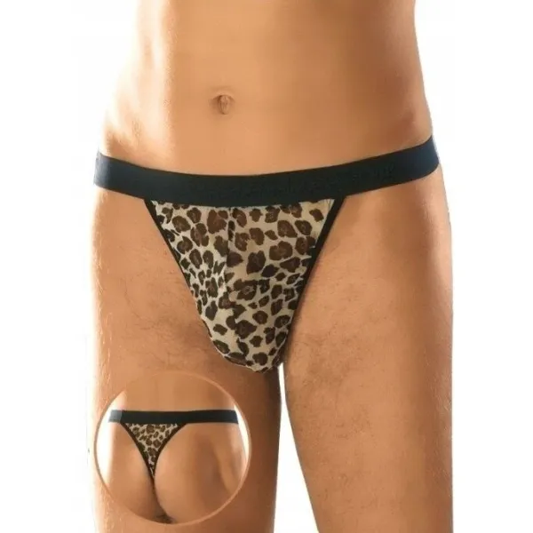 Tanga sexy uomo leopardato