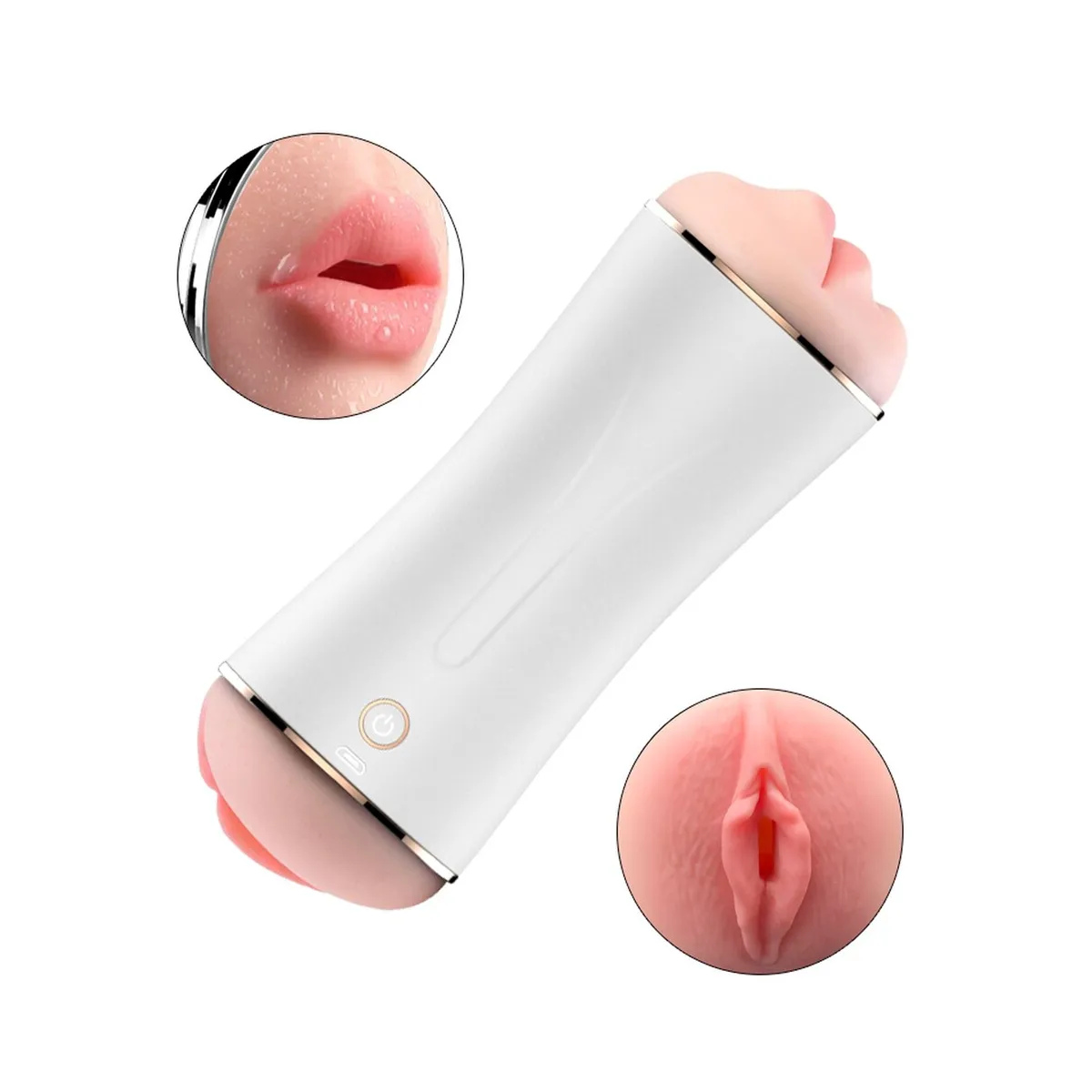 Masturbatore uomo automatico bocca - vagina