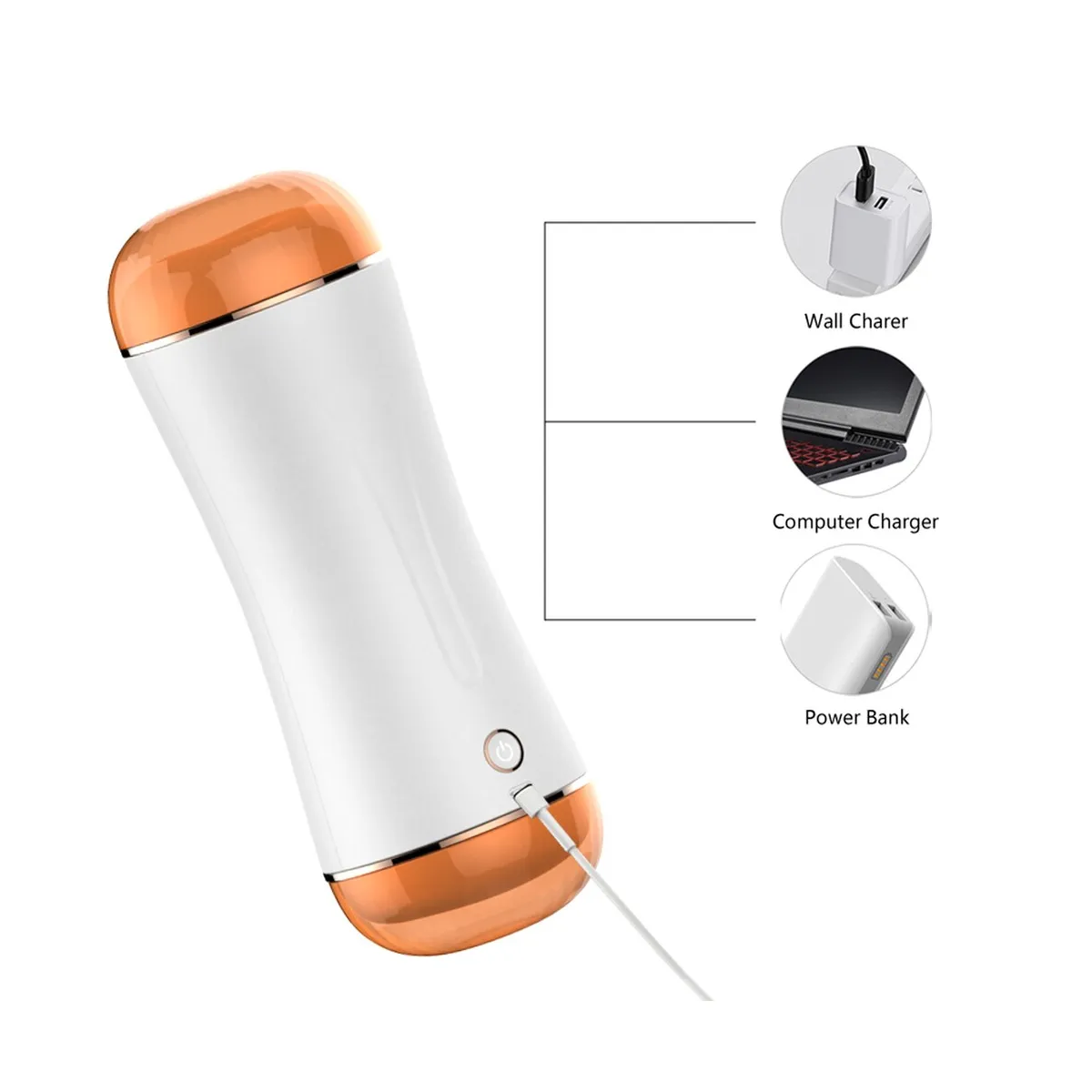 Masturbatore uomo automatico bocca - vagina