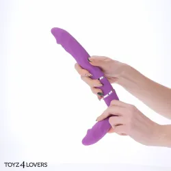 Vibratore realistico doppio Cupid Arrow 35 cm