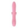 Vibratore rabbit con lingue stimolanti 21 cm