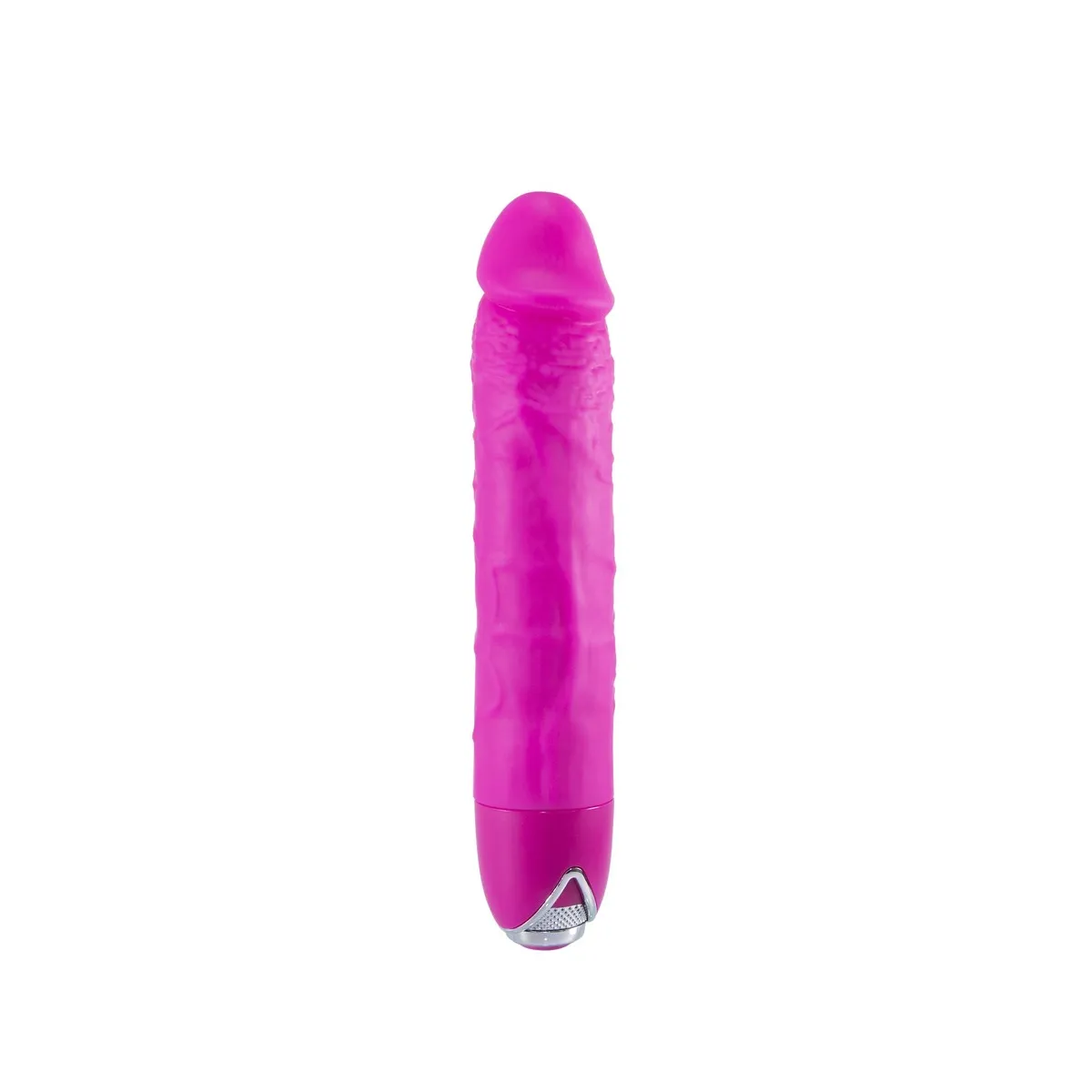 Vibratore donna Realistico fucsia 24 cm