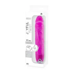 Vibratore donna Realistico fucsia 24 cm