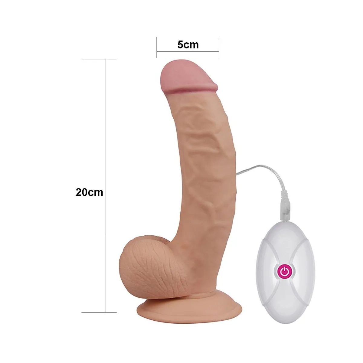 Vibratore ultra Realistico Willy 20 cm