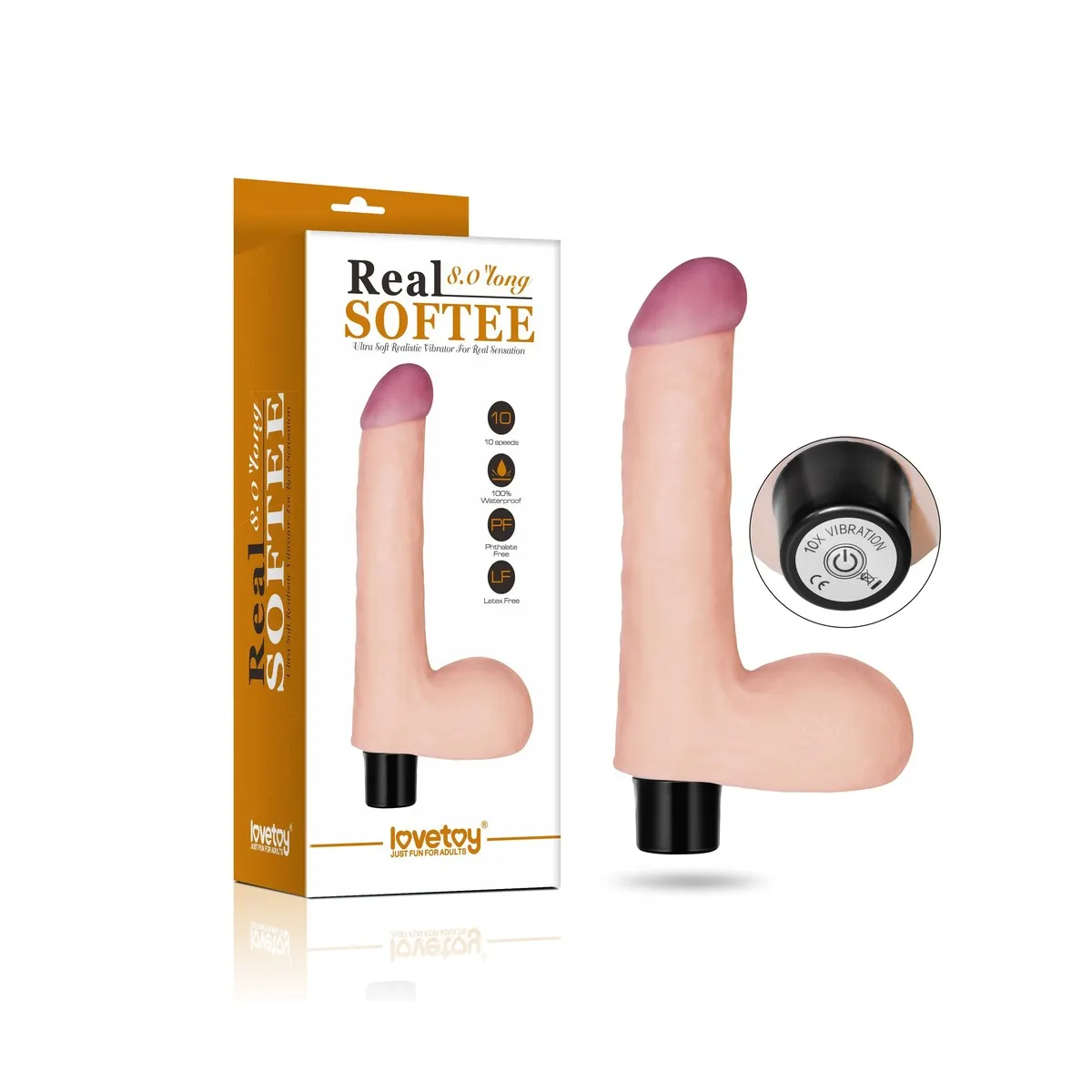 Vibratore Realistico Cyber Skin Greg 17 cm