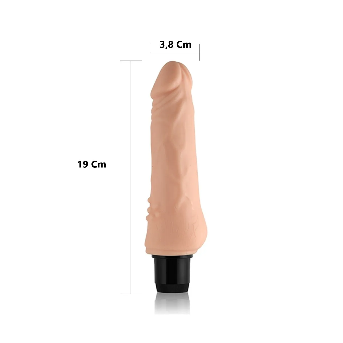 Vibratore ultra Realistico Robbie 19 cm