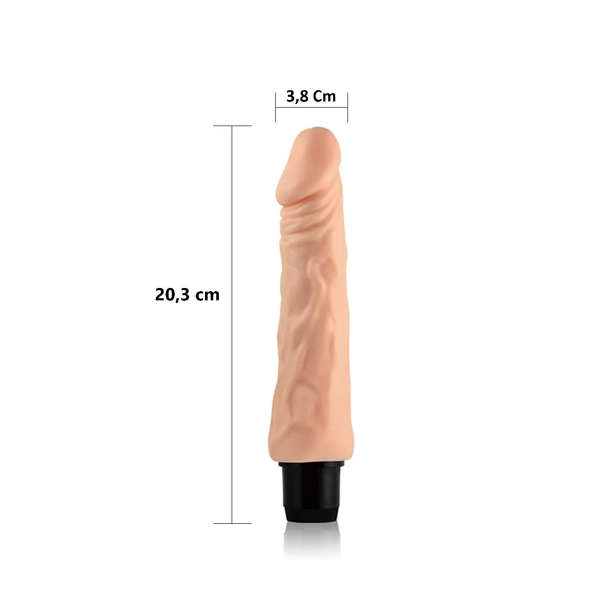 Vibratore Realistico Cyber Skin Kyle 20 cm