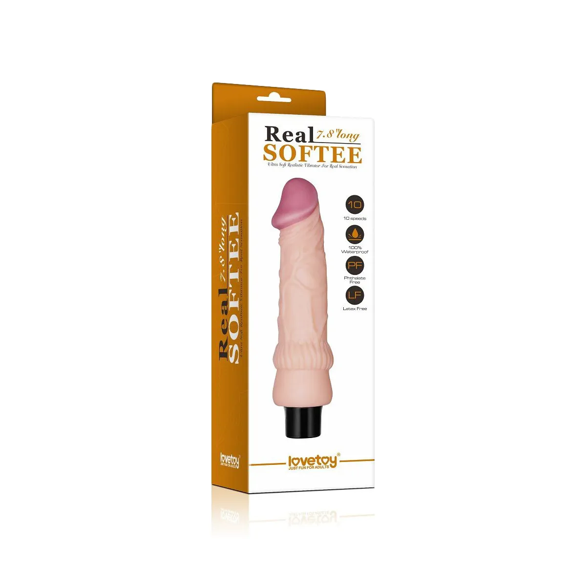 Vibratore Realistico Cyber Skin Dan 19,5 cm