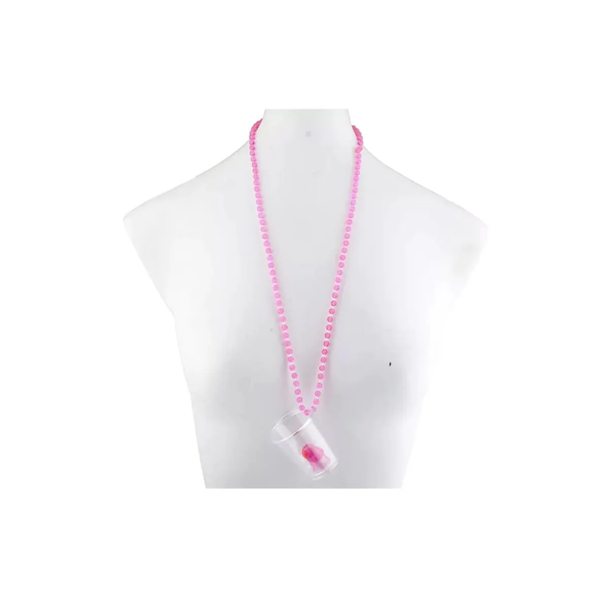 Collana con bicchierino da shot e pene