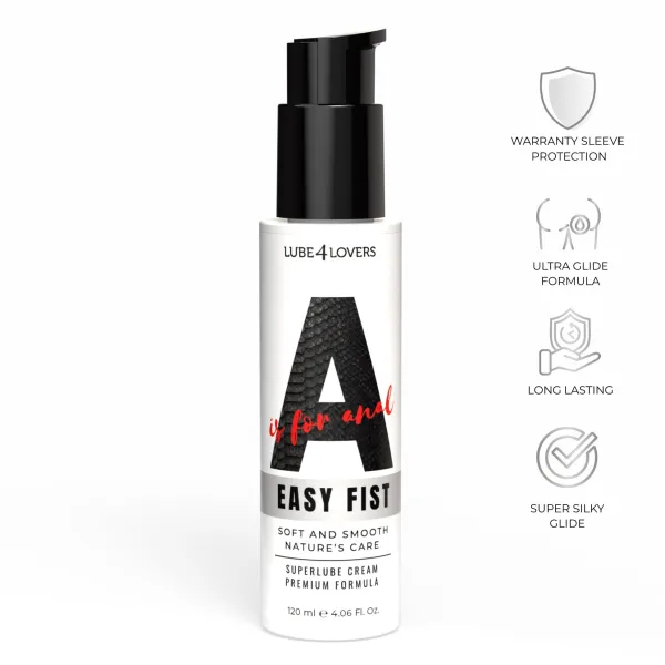 Lubrificante anale silicone Easy Fist 120 ml
