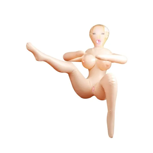 Bambola Gonfiabile gamba sollevata e piegata