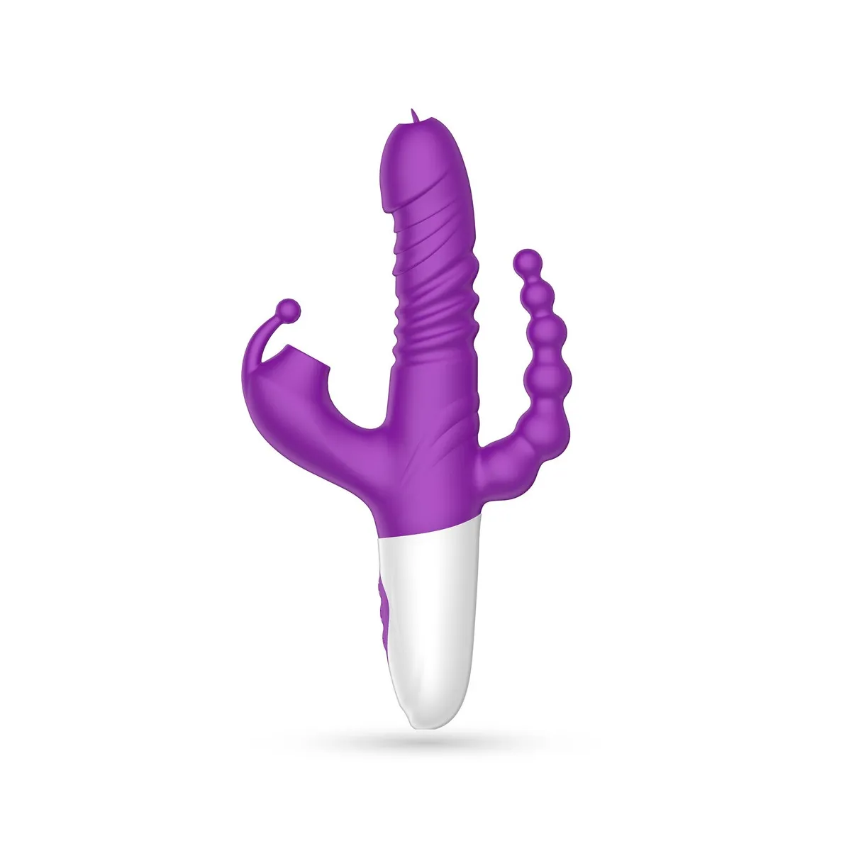 Vibratore rabbit tripla stimolazione e spinta